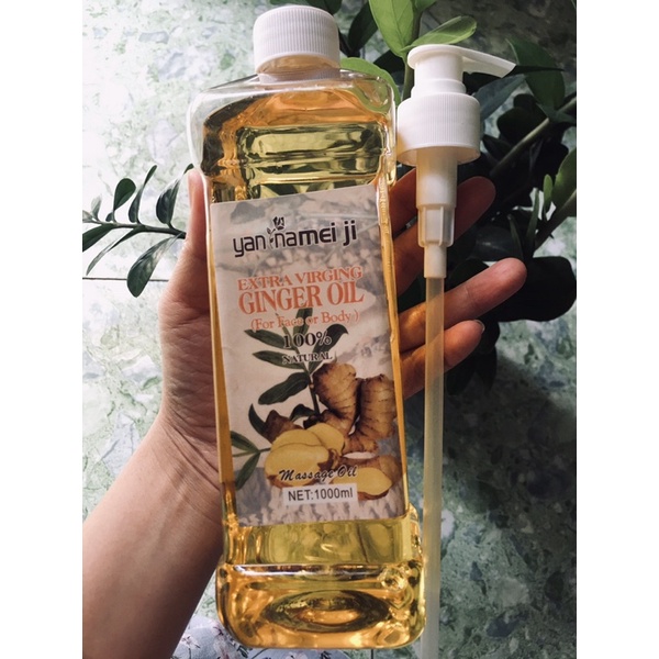 Tinh dầu gừng giảm béo,masage 1000ml