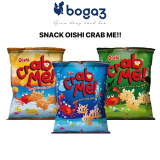 Combo snack oishi crab me!! gói 35gr/18gr/7gr