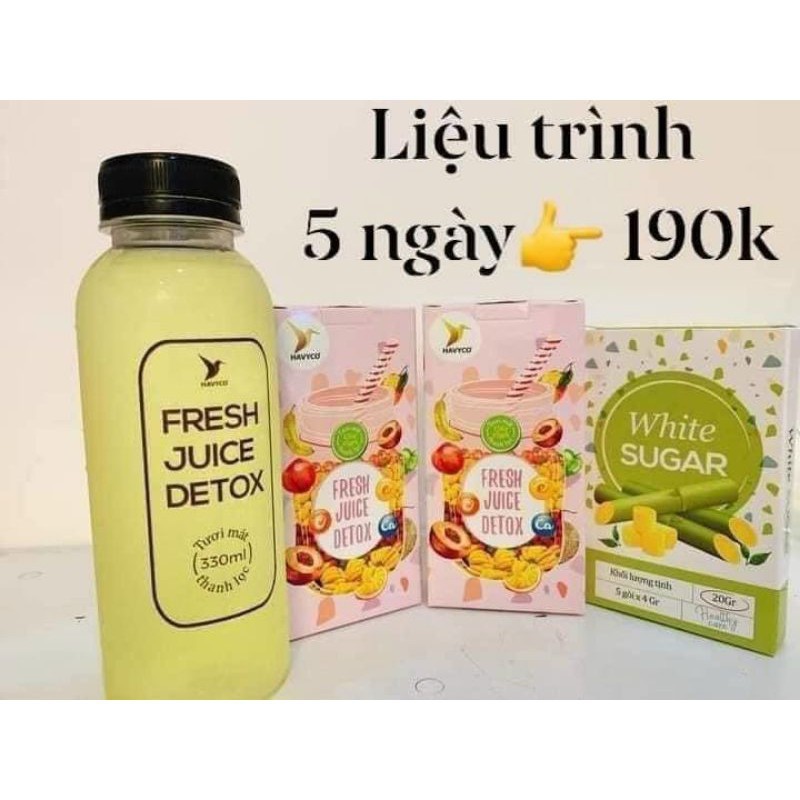 Detox juice fresh thanh lọc cơ thể giúp chống lão hoá.