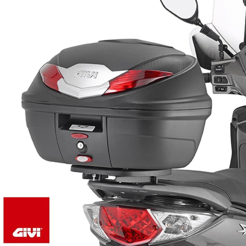 [TIỆN ÍCH] Thùng đựng đồ xe máy Givi B360N 36Lít Monolock System Technology Tặng đế đệm Hàng chính hãng