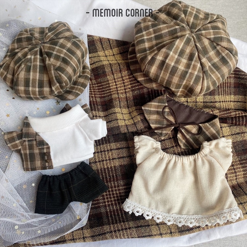 Outfit Doll 15cm &amp; 20cm - School Trips to Europe *part 2* / tủ đồ Memoir