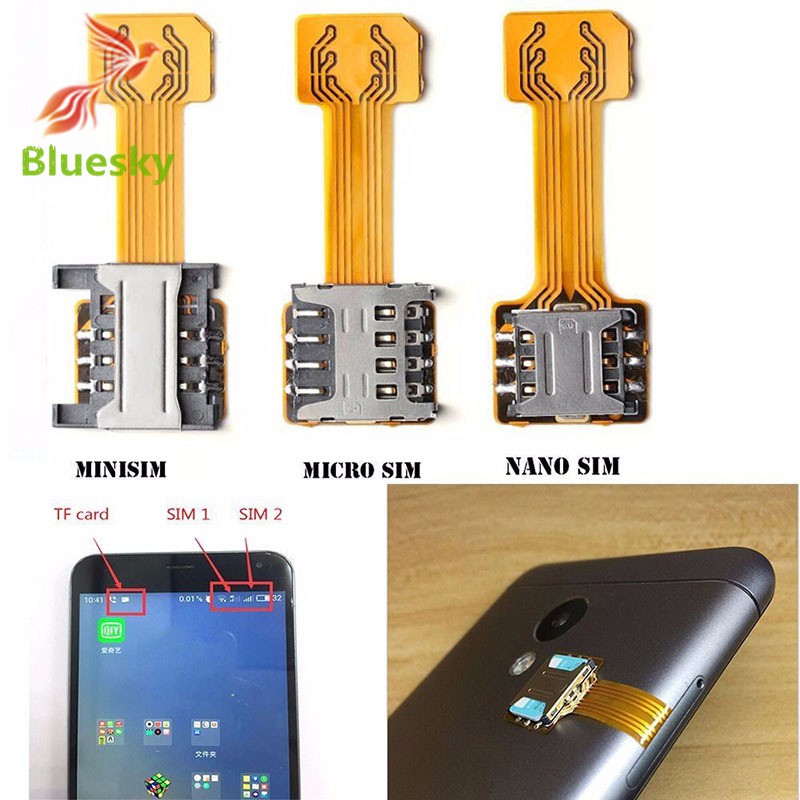 Dây Cáp Mở Rộng Thẻ Sim Cho Điện Thoại Android