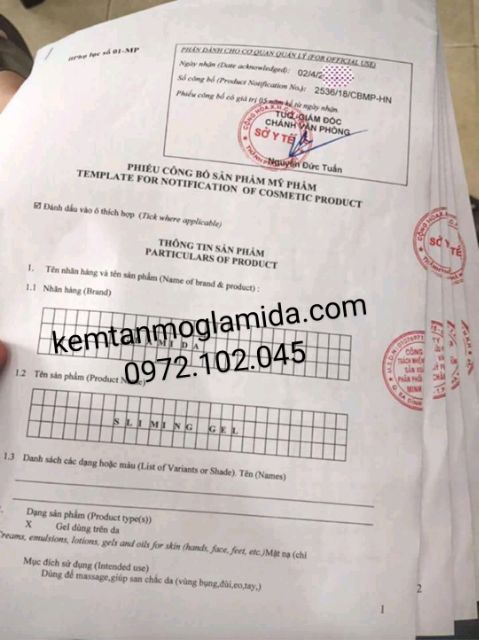 ( SỈ = LẺ) combo đai quấn + kem glamida | BigBuy360 - bigbuy360.vn