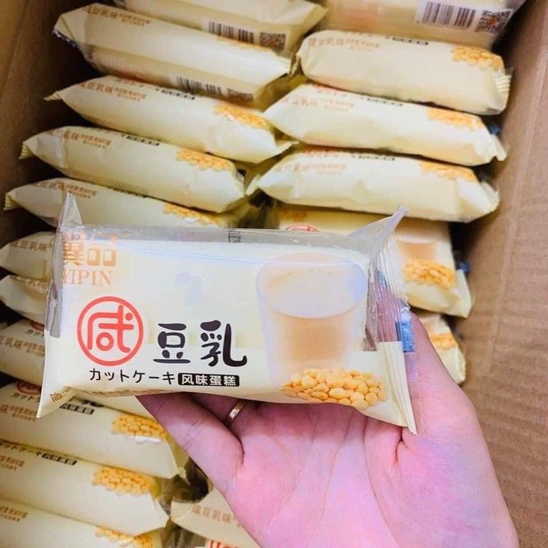 Bánh bông lan đậu nành siêu ngon set 500gam