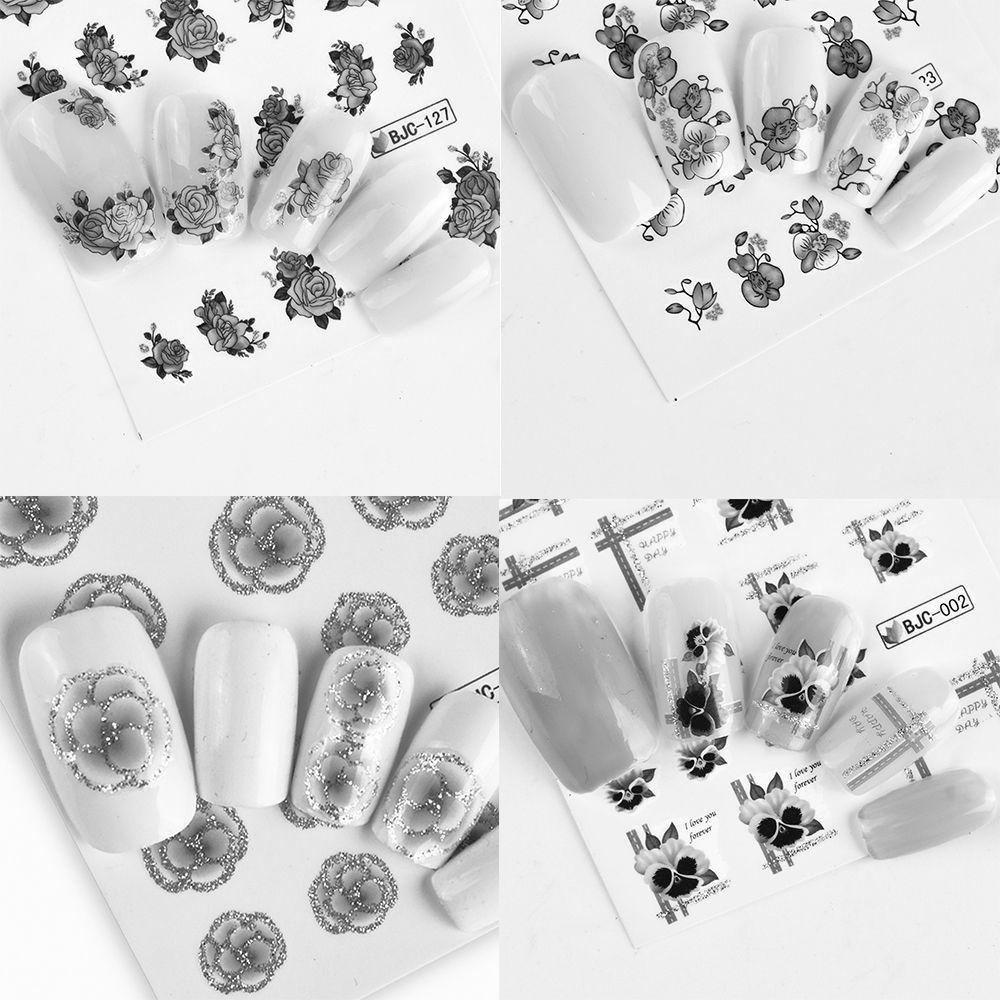 Miếng Dán Trang Trí Móng Tay Chủ Đề Giáng Sinh Ốp|Decal Nước Dán Móng Nghệ Thuật