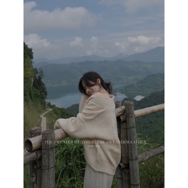 (Ảnh thật) Set áo khoác cardigan kèm áo quây len thừng the.sweaterweather TSW | BigBuy360 - bigbuy360.vn