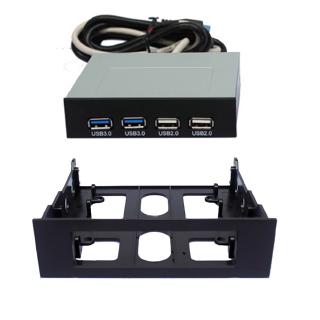 Bộ chuyển đổi khung gắn ổ đĩa mềm sang ổ đĩa quang 5.25 sang 3.25 cho đầu đọc thẻ Hub