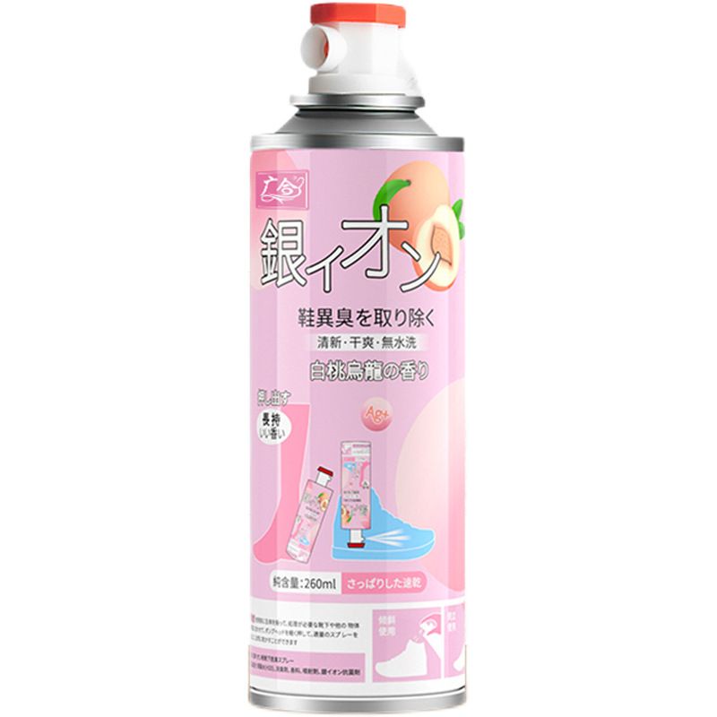 Chai Xịt Vị Đào khử mùi hôi giày Nano