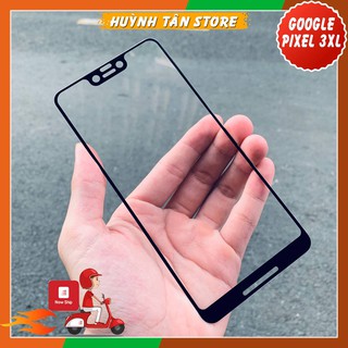Kính cường lực Google Pixel 3XL full màn 9D full keo (tặng kèm keo chống hở mép)