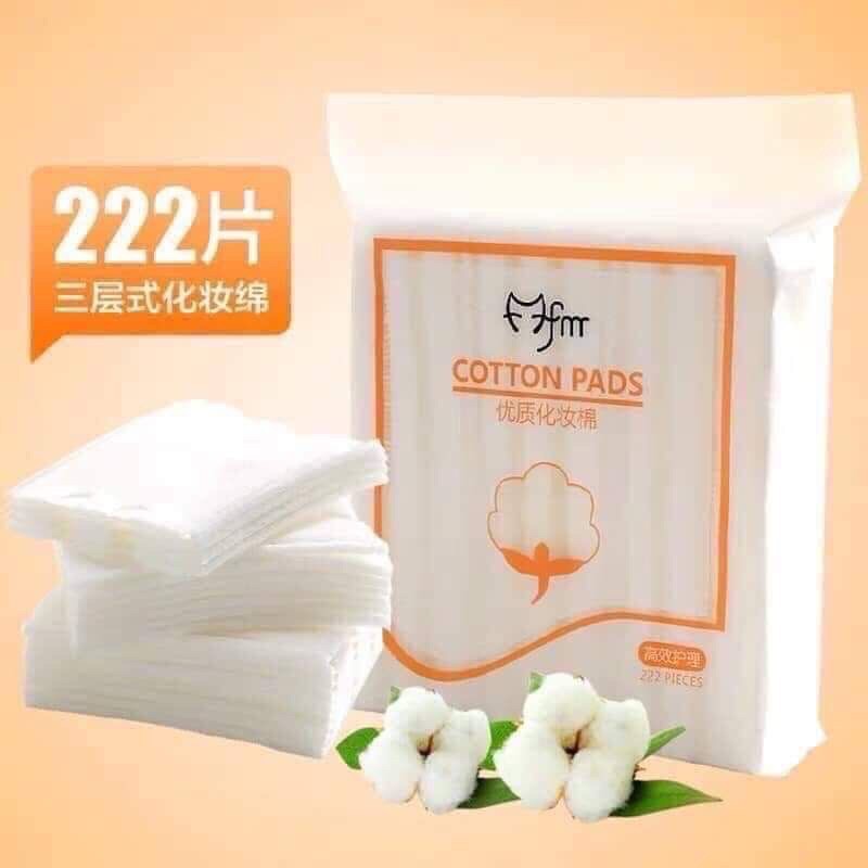 Bông tẩy trang Cotton Pads 222 miếng