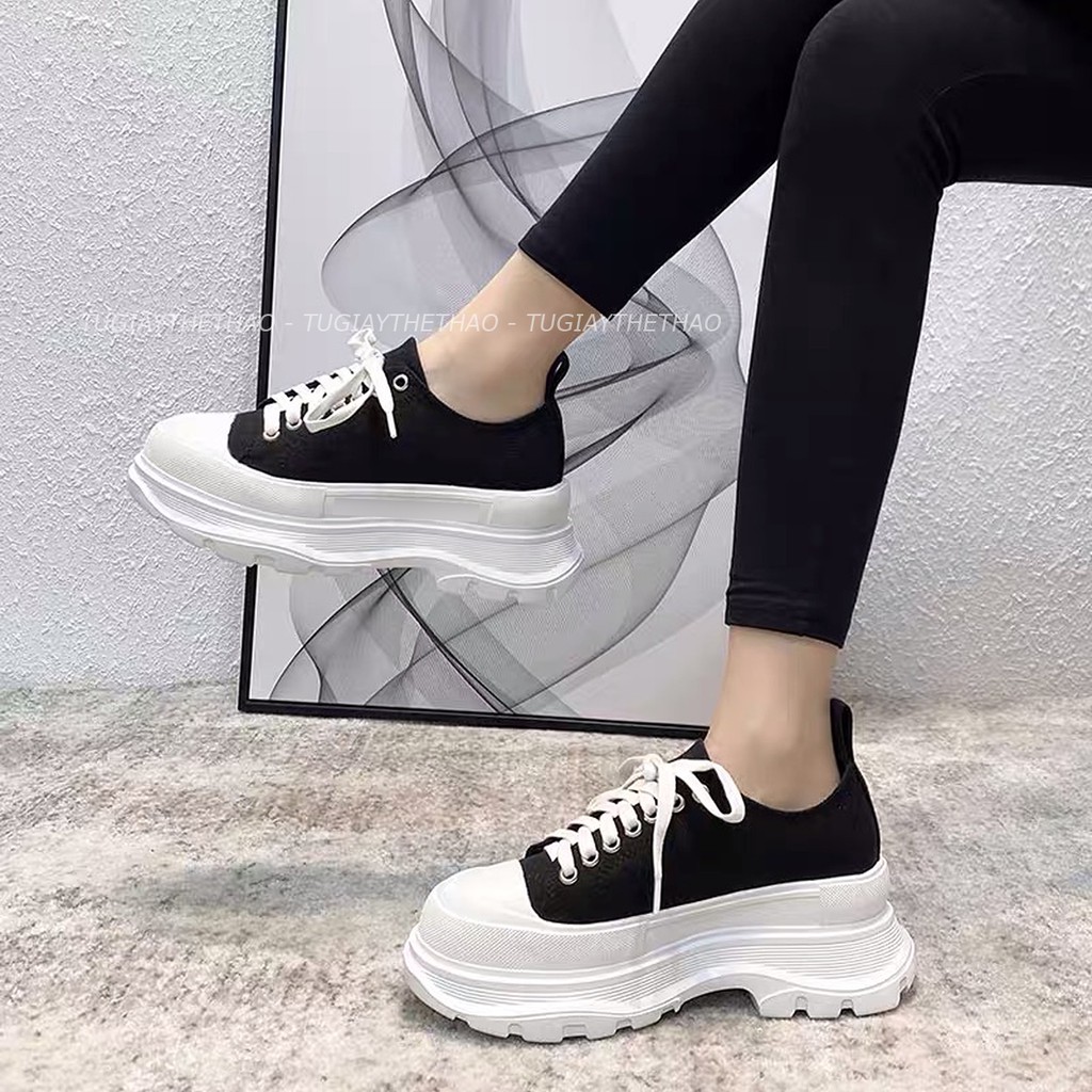 Giày Sneaker Thể Thao Nam Nữ mc đế bánh mì