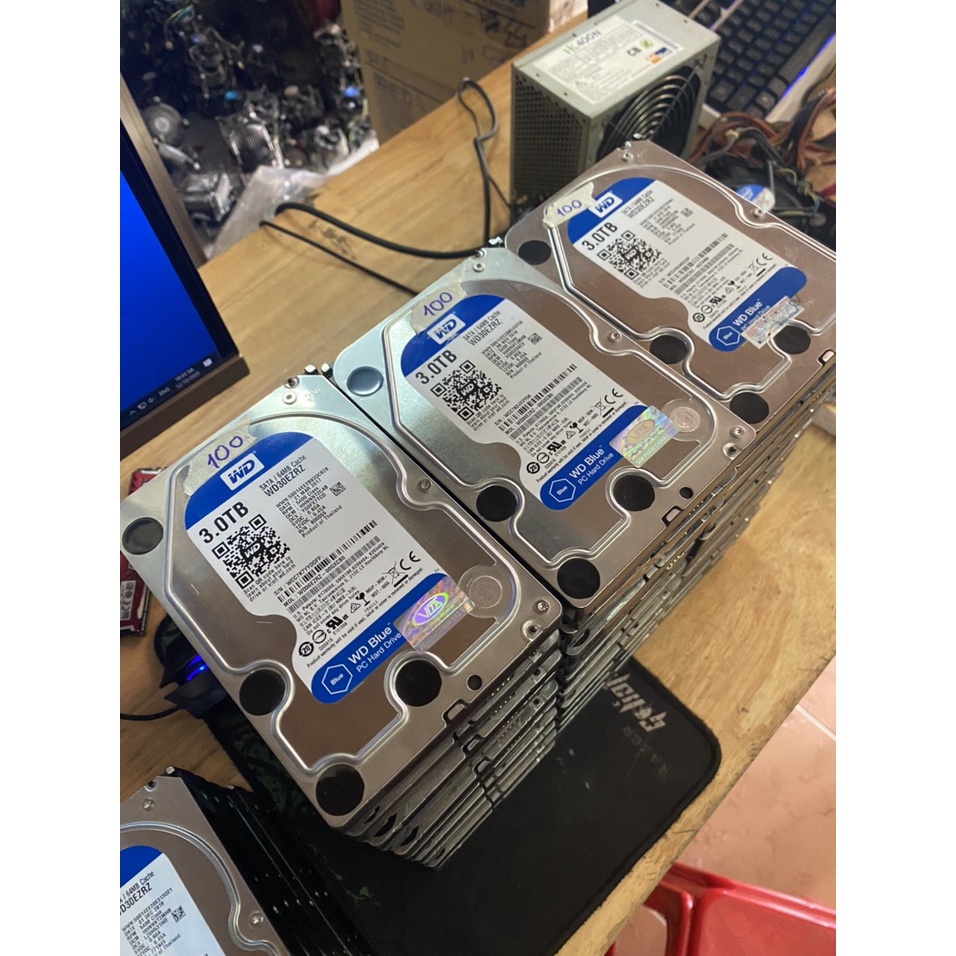 Ổ cứng WD 4TB 3TB 2TB 1TB PURPLE BLUE GREEN WD tím camera lưu trữ HDD 2TB 1T 2T 3T 4T ổ cứng sata máy bàn PC