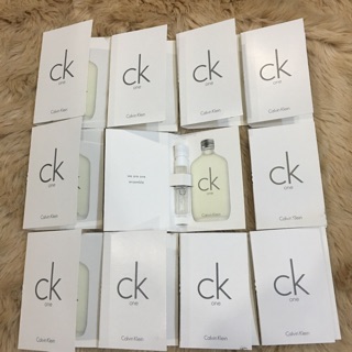 Vial mẫu thử nước hoa ck one unisex 1.2ml hàng hiếm