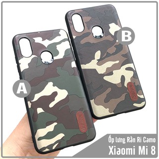 Ốp lưng xiaomi mi 8 rằn ri camo ibaiwei