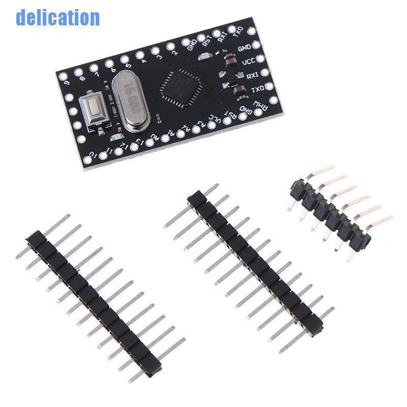 Delication✿ Pro Mini module improved atmega168 chip 5v 16m for arduino compatible nano