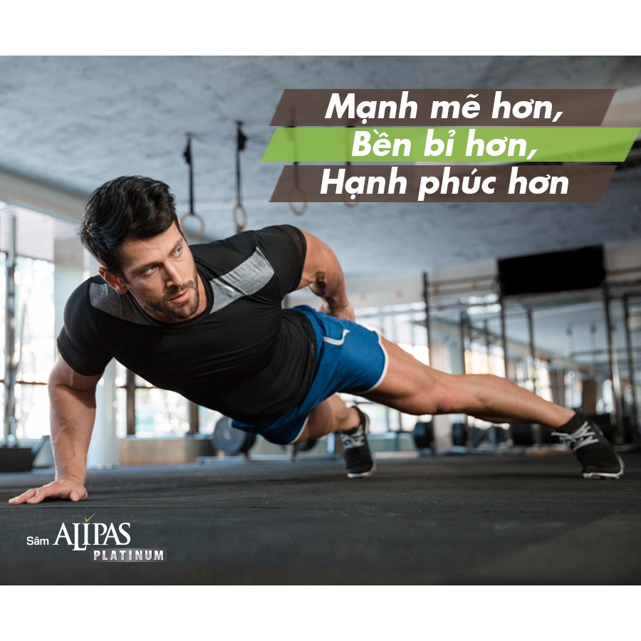 Sâm Alipas - Bổ thận nam, tăng cường sinh lý nam giới. Giúp bổ thận tráng dương, cải thiện xuất tinh sớm, yếu sinh lý