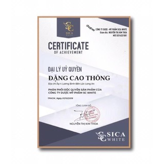 Sữa rữa mặt Sica White
