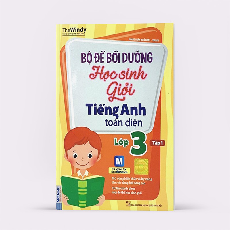 Sách - Bộ Đề Bồi Dưỡng Học Sinh Giỏi Tiếng Anh Toàn Diện - Lớp 3 (Tập 1)