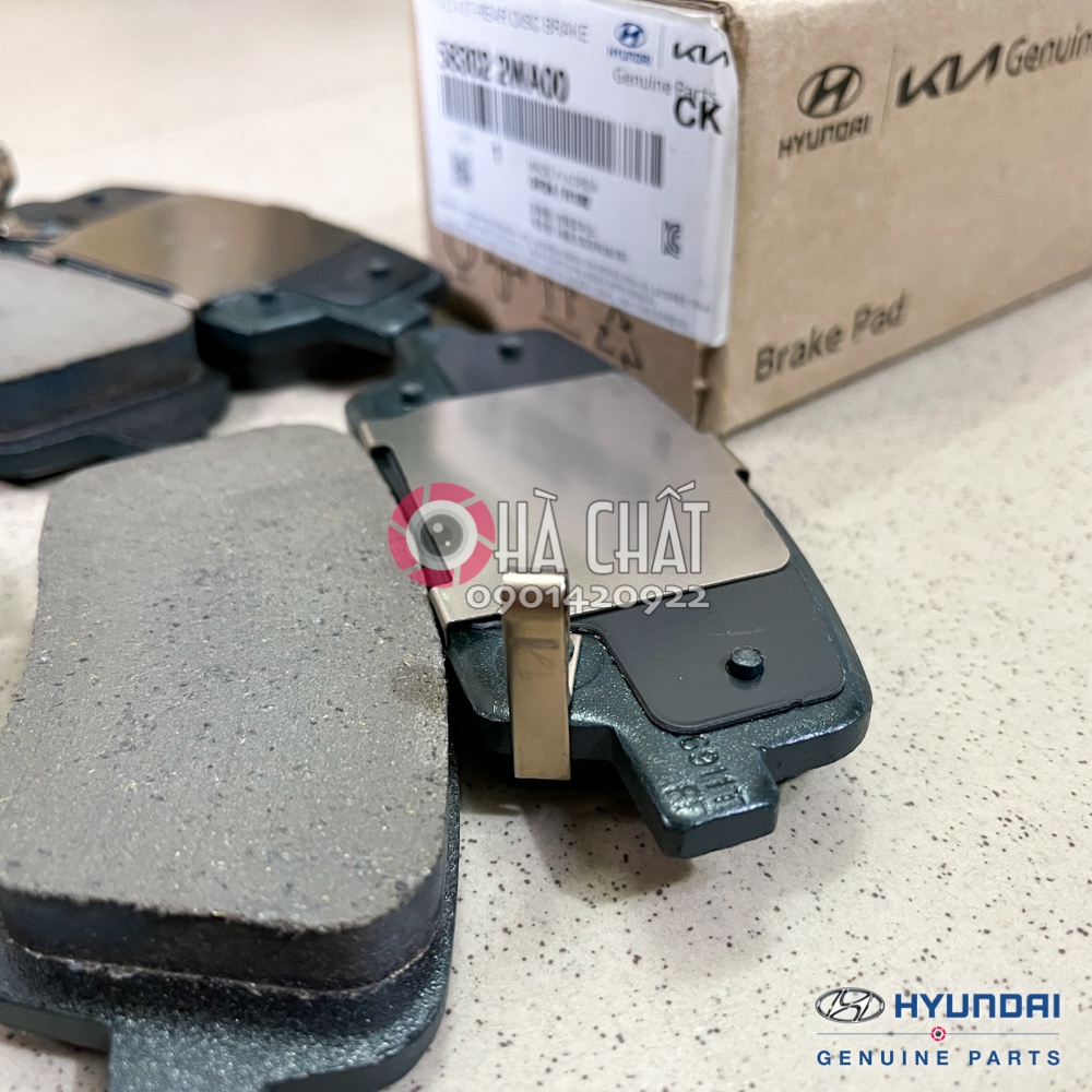 Má phanh trước & sau SANTAFE 🚘 nhập khẩu HYUNDAI MOBIS Hàn Quốc 🎯 Bảo hành 100% là hàng chính hãng