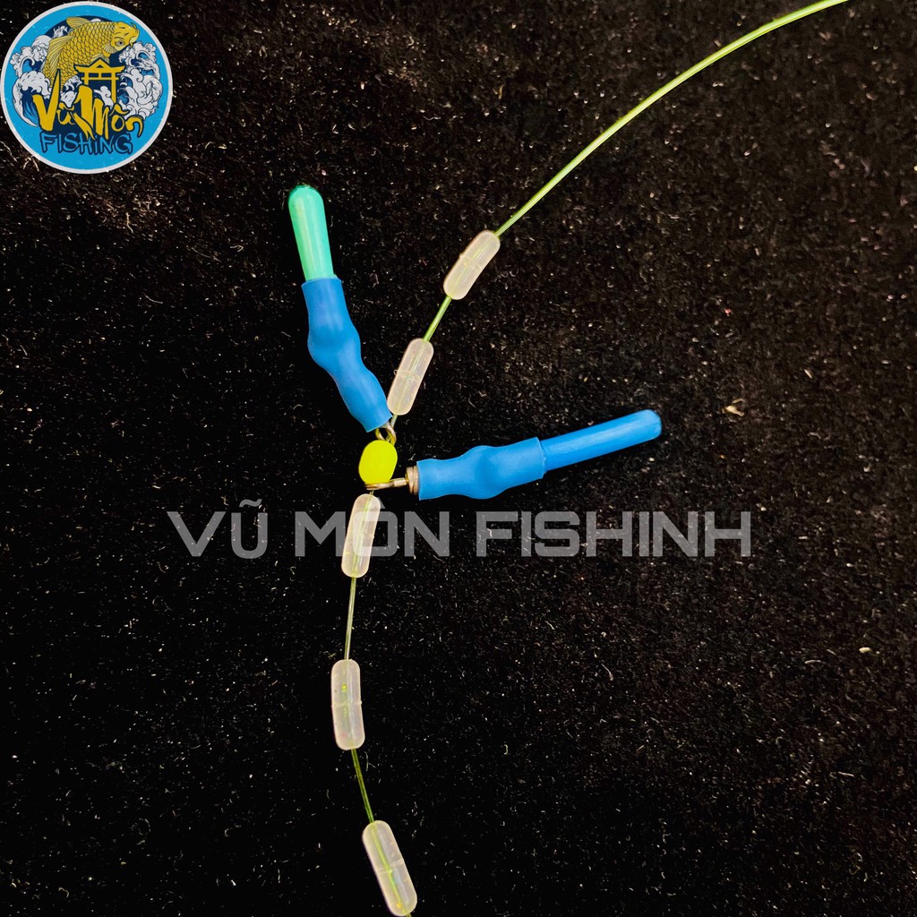 Bộ Dây Trục Câu Đài Săn Hàng Buộc Sẵn Chất Lượng Cao - Vũ Môn Fishing