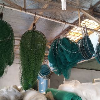 Vợt xúc cá lưới mút ren a5
