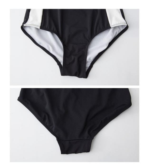 Bộ Đồ Bơi Đi Tắm Biển Nữ Bikini 1 Mảnh Dài Tay (Set Áo Liền Và Áo ngực có gọng-Có Sẵn, Video check)  ྇