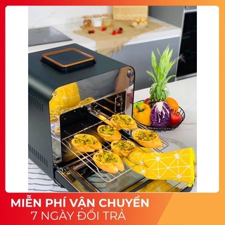 Nồi chiên không dầu hơi nước KALITE STEAM PRO lò nướng mini làm bánh, Hàng chính hãng bảo hành 2 năm, trang bị 9 chế độ
