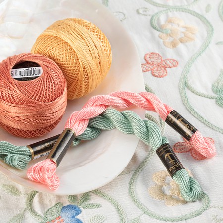 3/3  CROWN Sợi DMC Cotton Pearl No12
