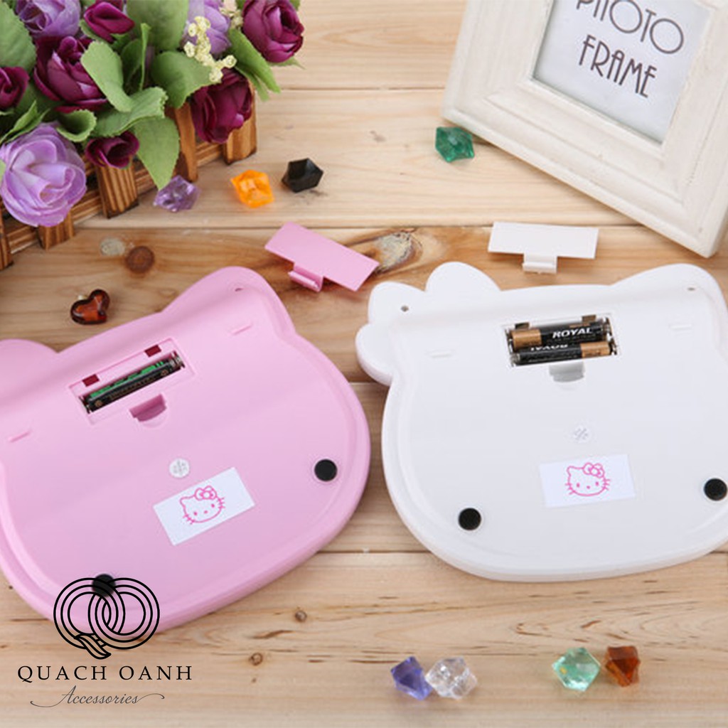 Máy tính mini Hello Kitty đính hạt lấp lánh - MAYTINH01