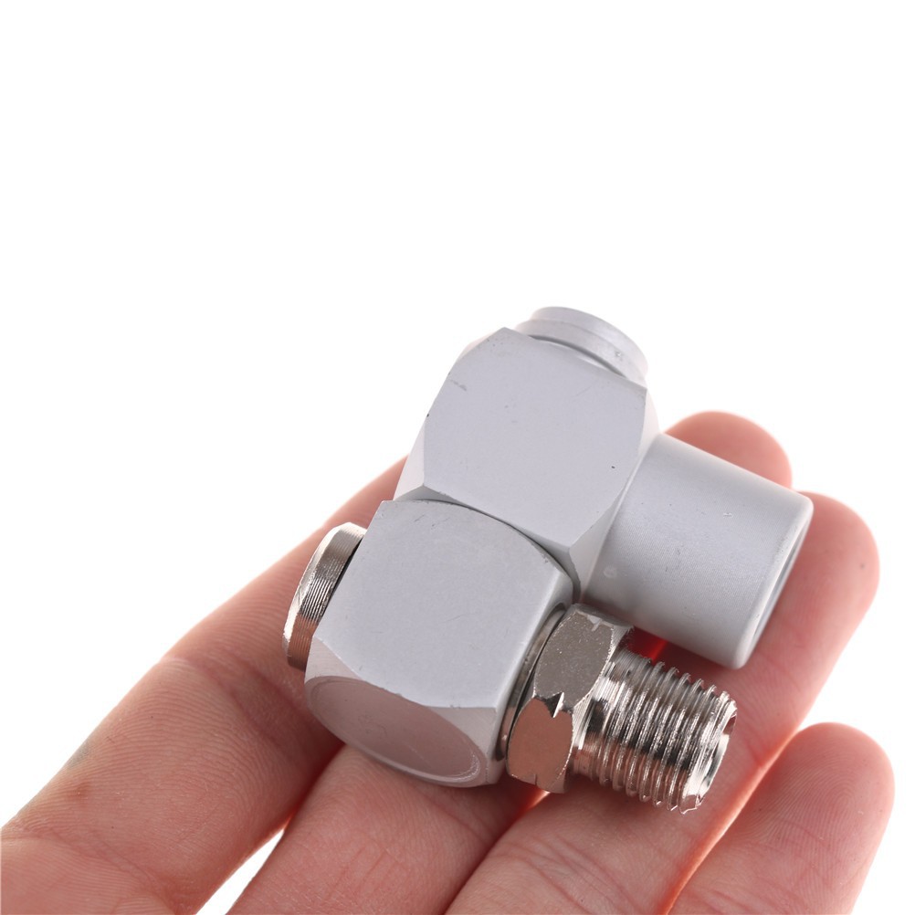 Khớp Nối Ống Khí Nén 1 / 4 BSP Xoay 360 Độ