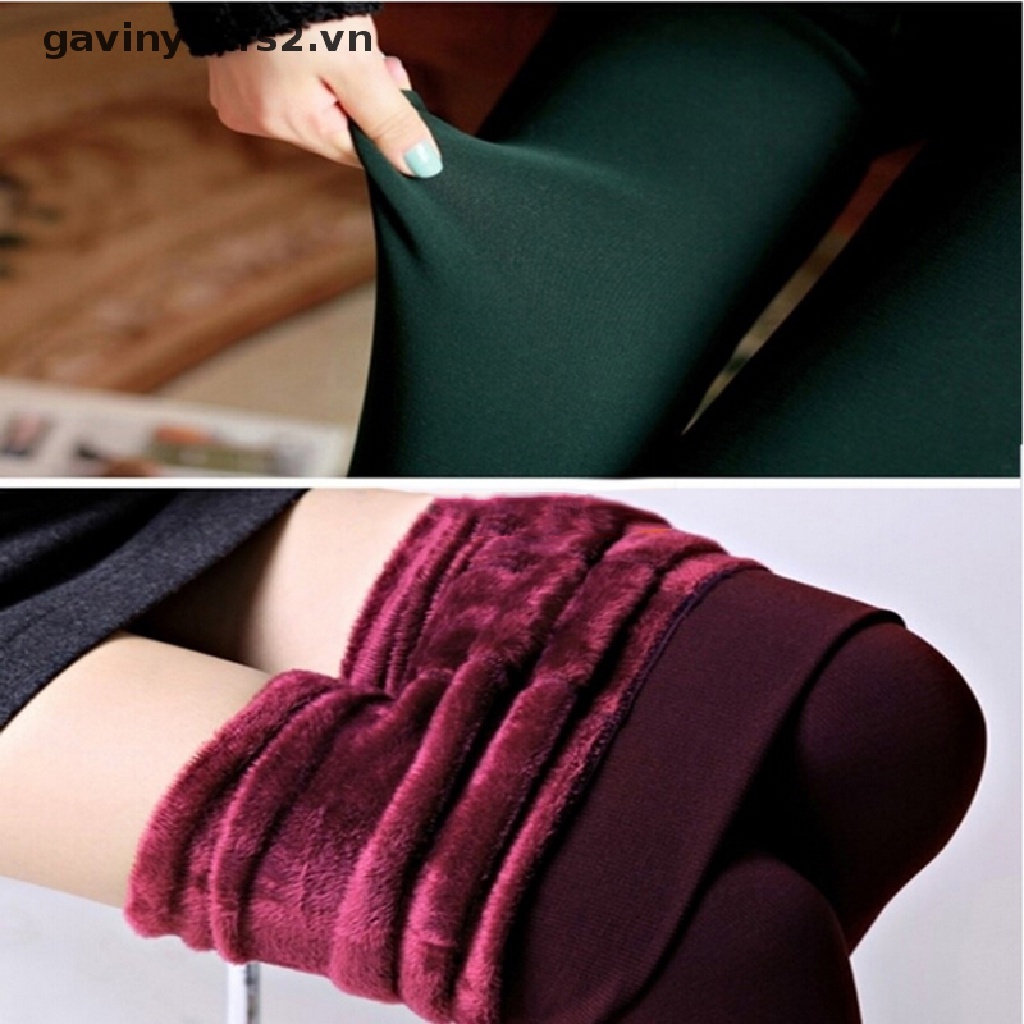 Bộ 2 Quần Legging Dày Giữ Ấm Thời Trang 6