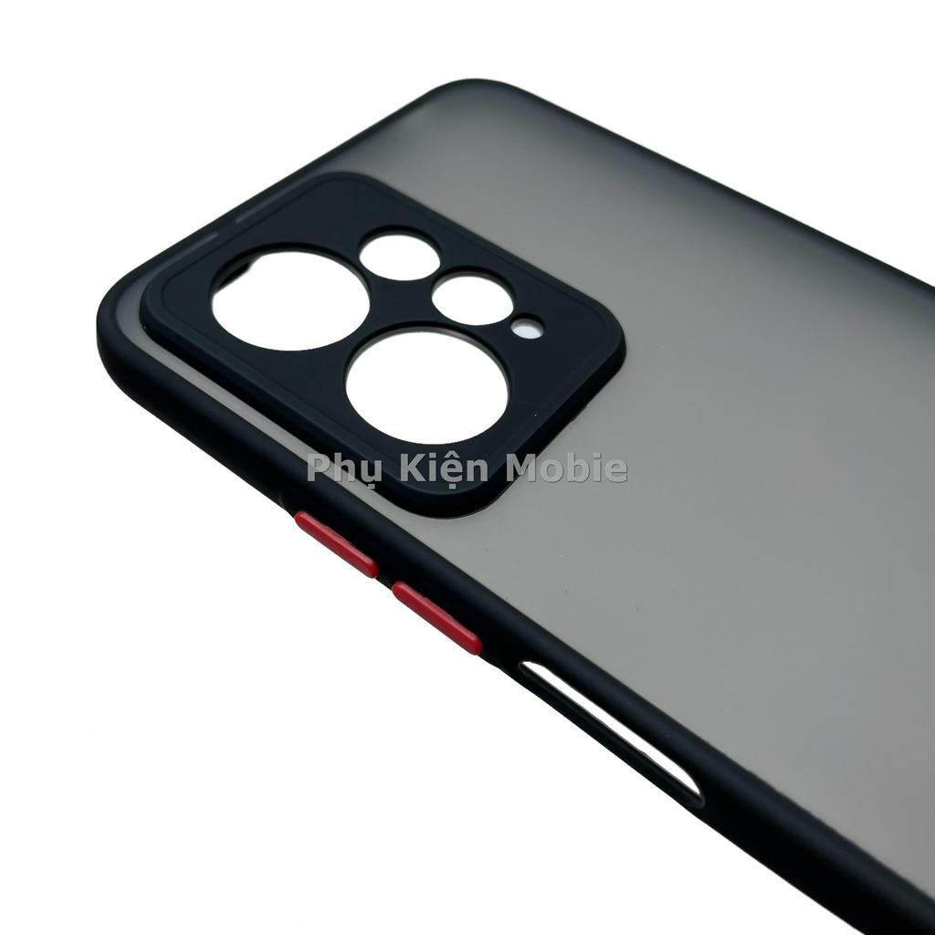 Ốp lưng cứng nhám mờ viền silicon bảo vệ camera cho Xiaomi Redmi Note 12 4G