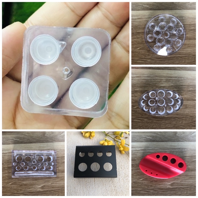 Đế silicon, đủ các loại đế đựng chum mực phun xăm