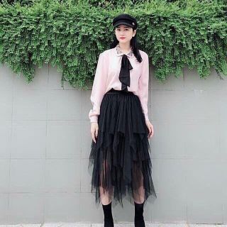 CHÂN VÁY LƯỚI XÒE CÔNG CHÚA MIDI