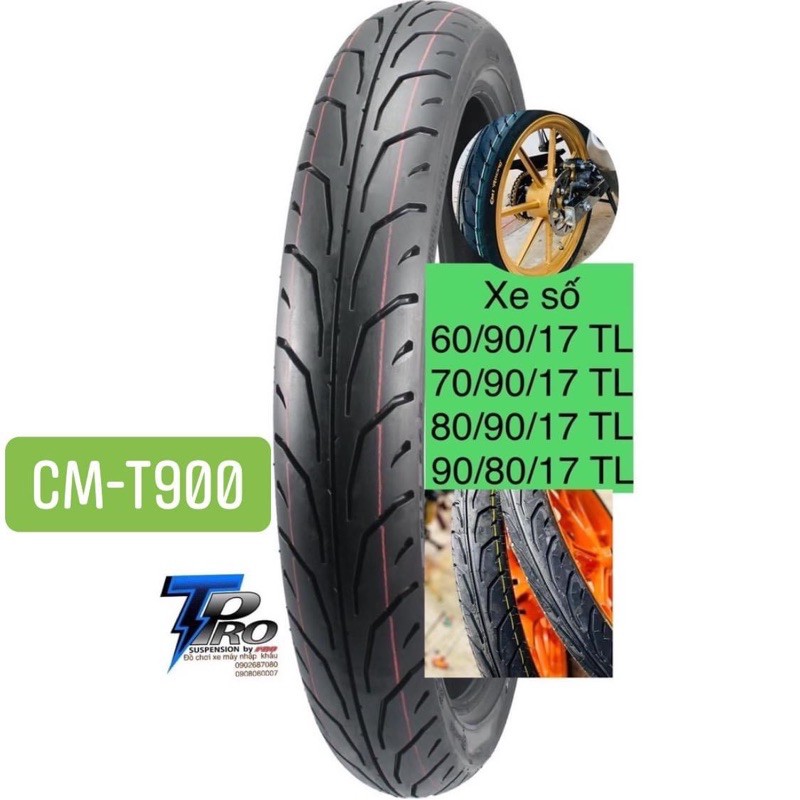 VỎ LỐP CTH_900 DUNLOP 60-70-80-90 17inches (XE SỐ)_ cameltire_fass_CHEETAH CMI