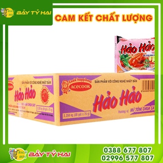 Thùng 30 gói mì Hảo Hảo tôm chua cay 75gr