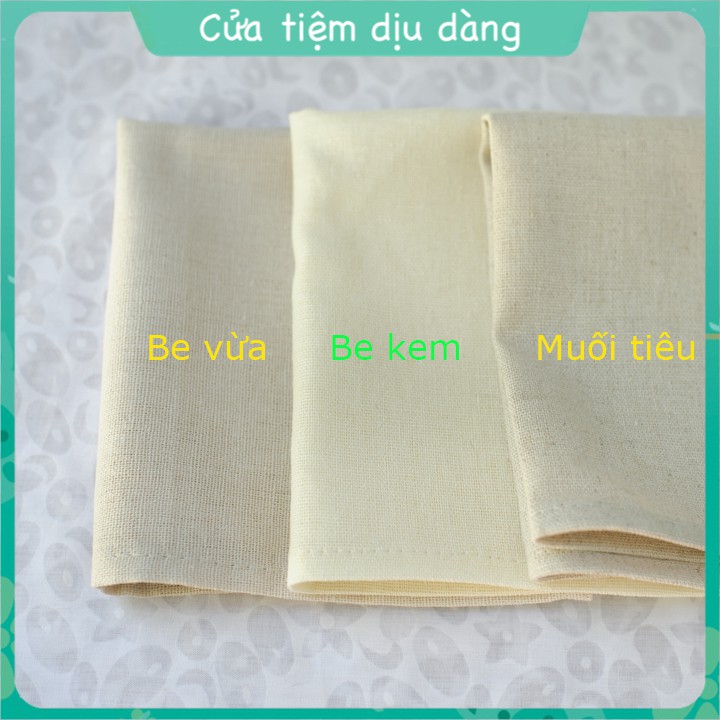 Khăn tay linen 25x25cm