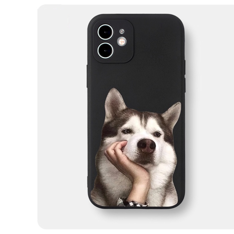 Ốp lưng iphone 7+/8 plus, X, XSMAX, 11, 12, 12, 13 PROMAX CHÓ DỄ THƯƠNG