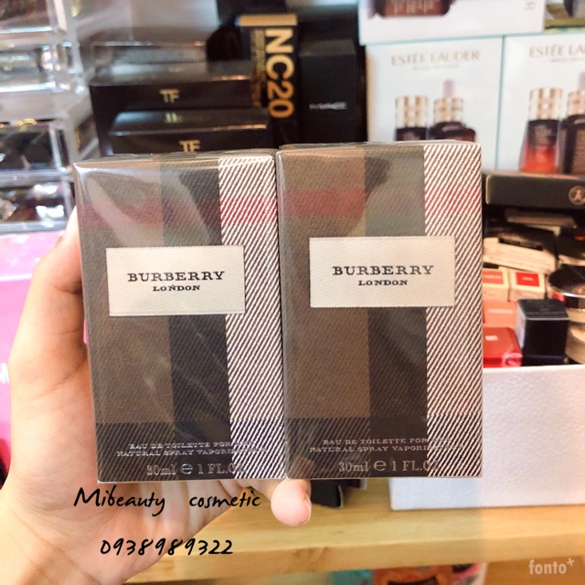 Nước hoa BURBERRY FOR MEN - 30ML