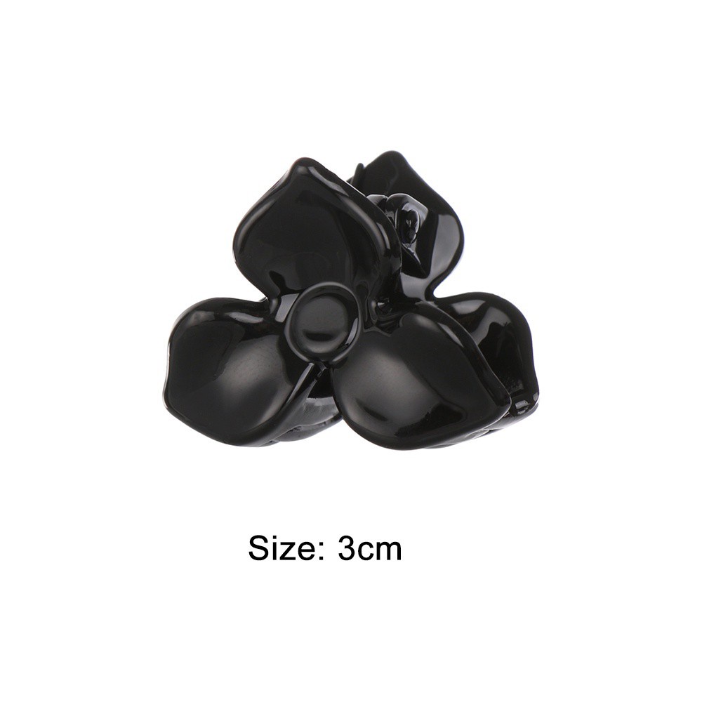 Kẹp Tóc Màu Đen Thiết Kế Đơn Giản Thời Trang Cho Nữ