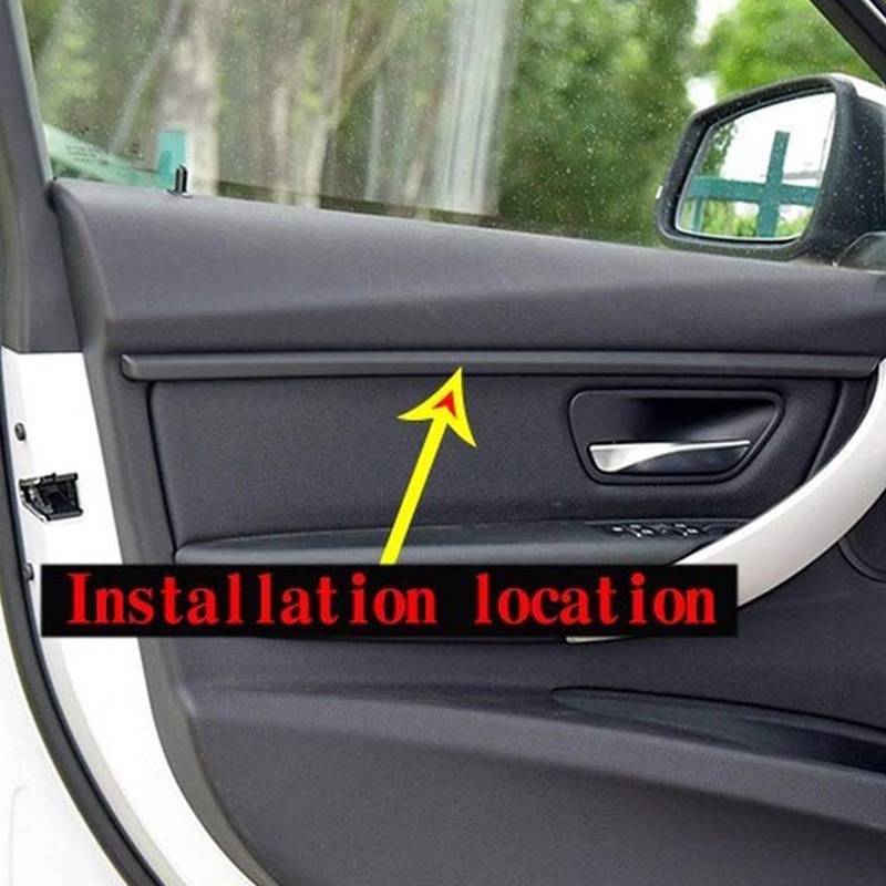 Miếng Dán Trang Trí Bảng Điều Khiển Cửa Xe Hơi BMW 3 / 4 Serises F30 F32 F34 2017-19