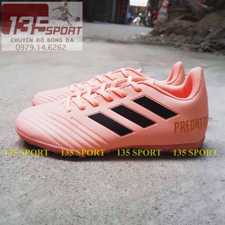 Giày đá bóng Predator 18.4 hồng phấn TF