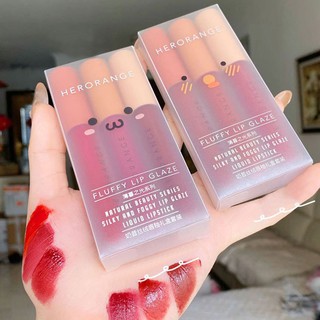 [Set 3 Cây] Son Môi Kem Lì Herorange Giá Rẻ đẹp, Bán Chạy Năm 2021 - O2O Shop