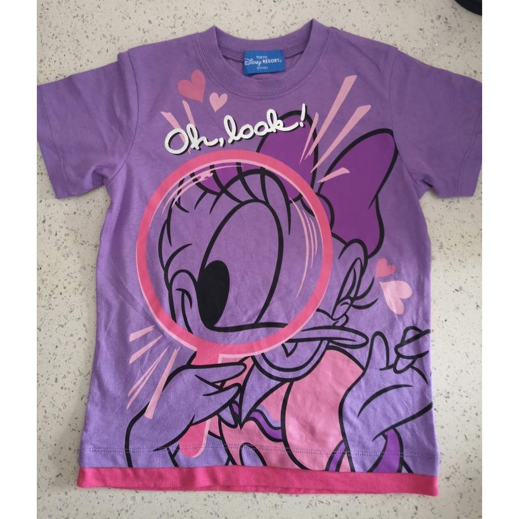 Áo Thun cổ tròn Disney xuất xịn cho bé gái