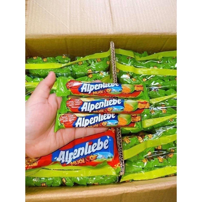 kẹo Alpenlibe muối ớt, dâu, nho
