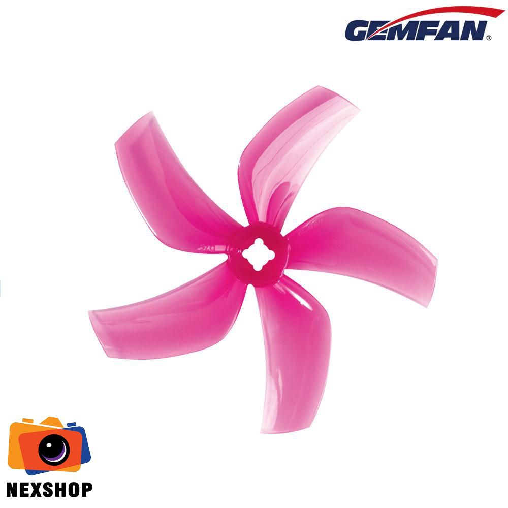Cánh quạt động cơ GEMFAN D76 Ducted Durable 5 Blade màu hồng