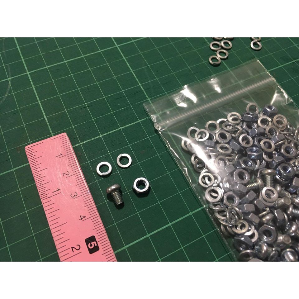 Đai ốc lắp ráp pin Lifepo4 (Nữ) 32650 M4 * 6 mm
