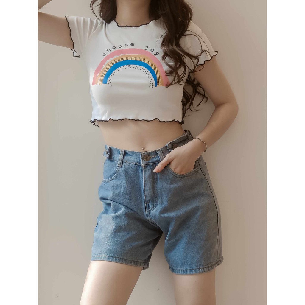 ÁO THUN TAY NGẮN CUỐN BIÊN IN QUEEN (20TU12T370805) | BigBuy360 - bigbuy360.vn