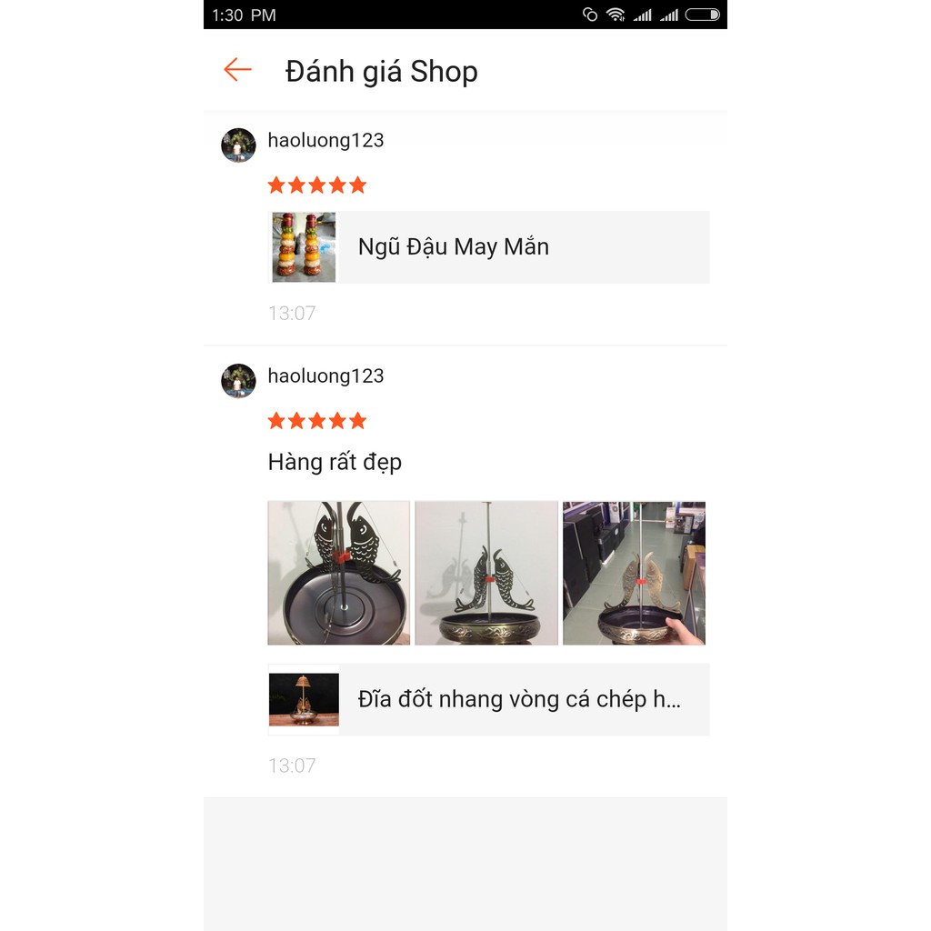 Khay đốt hương vòng hình cá chép