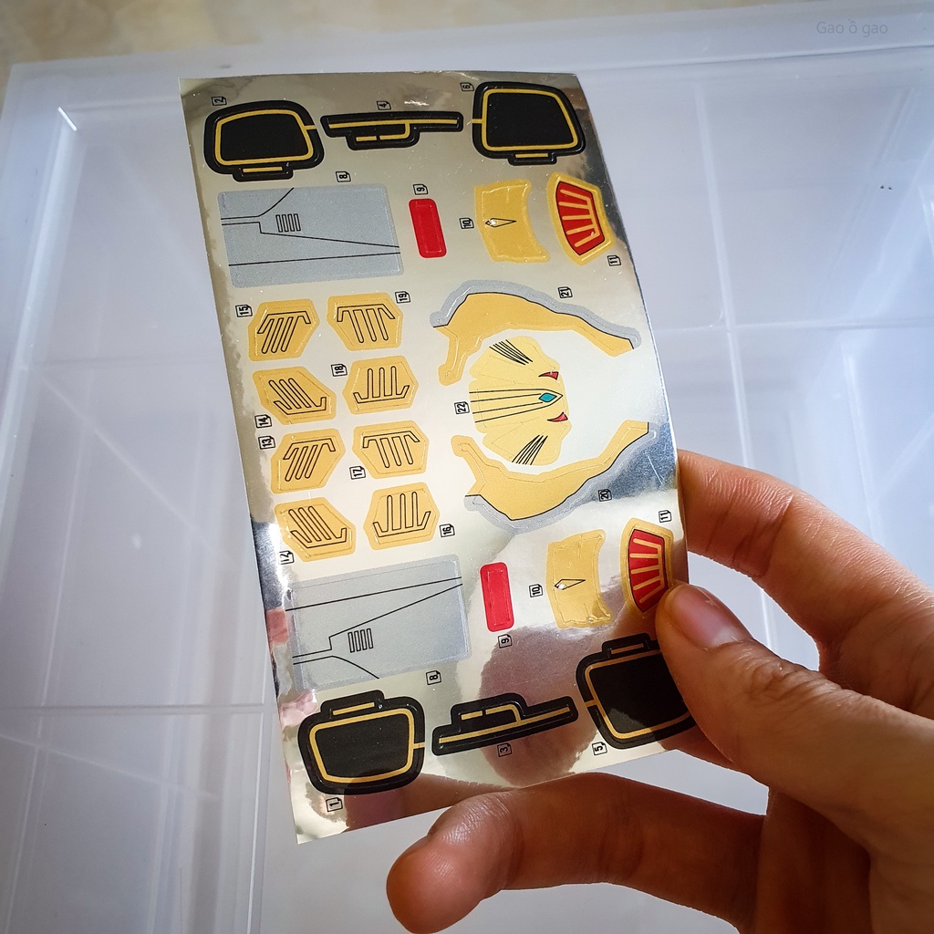 Decal Gao Muscle SMP  Bền- Không Thấm - Tróc Khi Dính Mồ Hôi - Tem Gao Muscle SMP